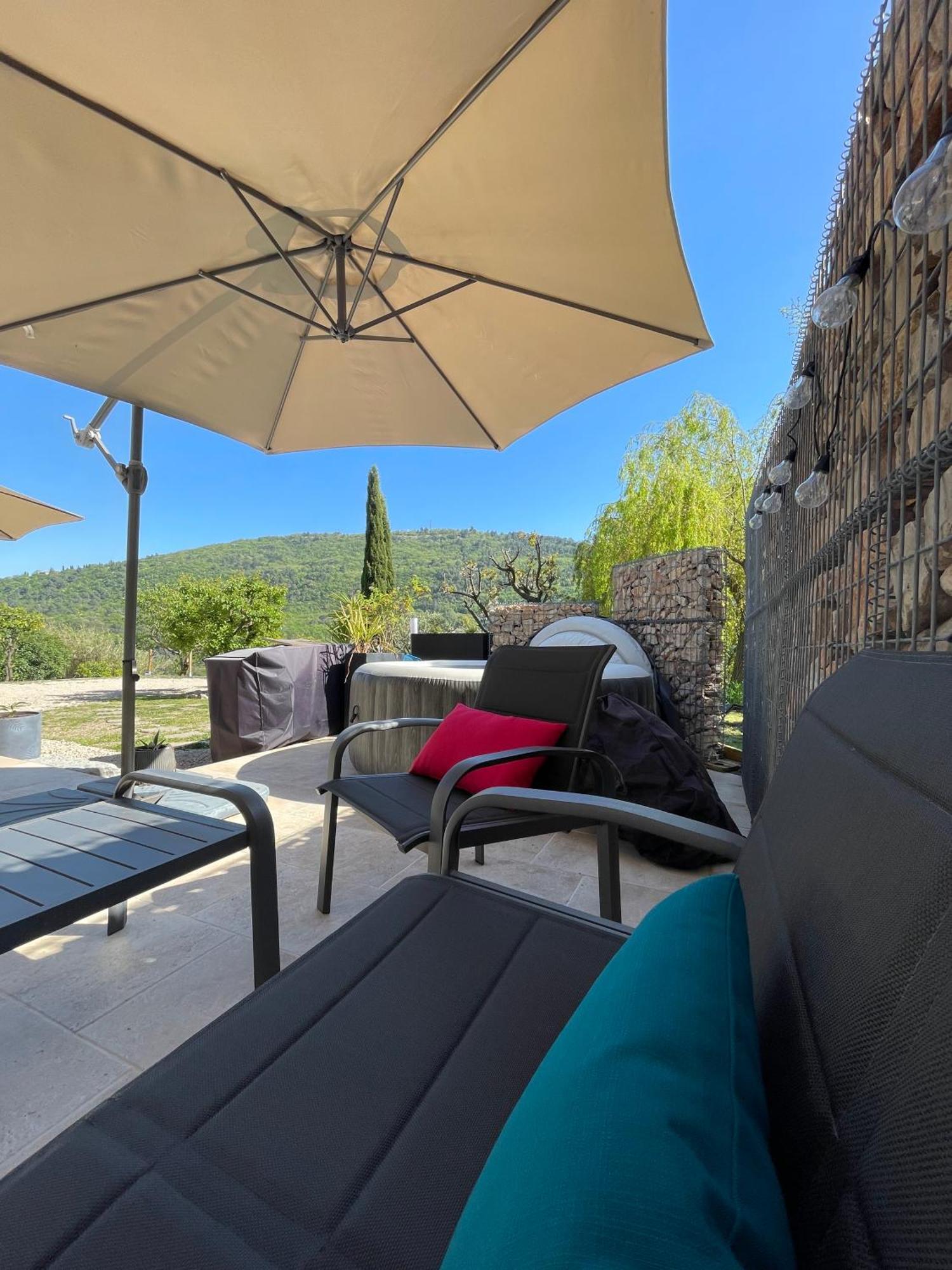 Luva D'Azur, Rez De Villa Le Riou - Le Vallon Le Bar-sur-Loup Exterior photo