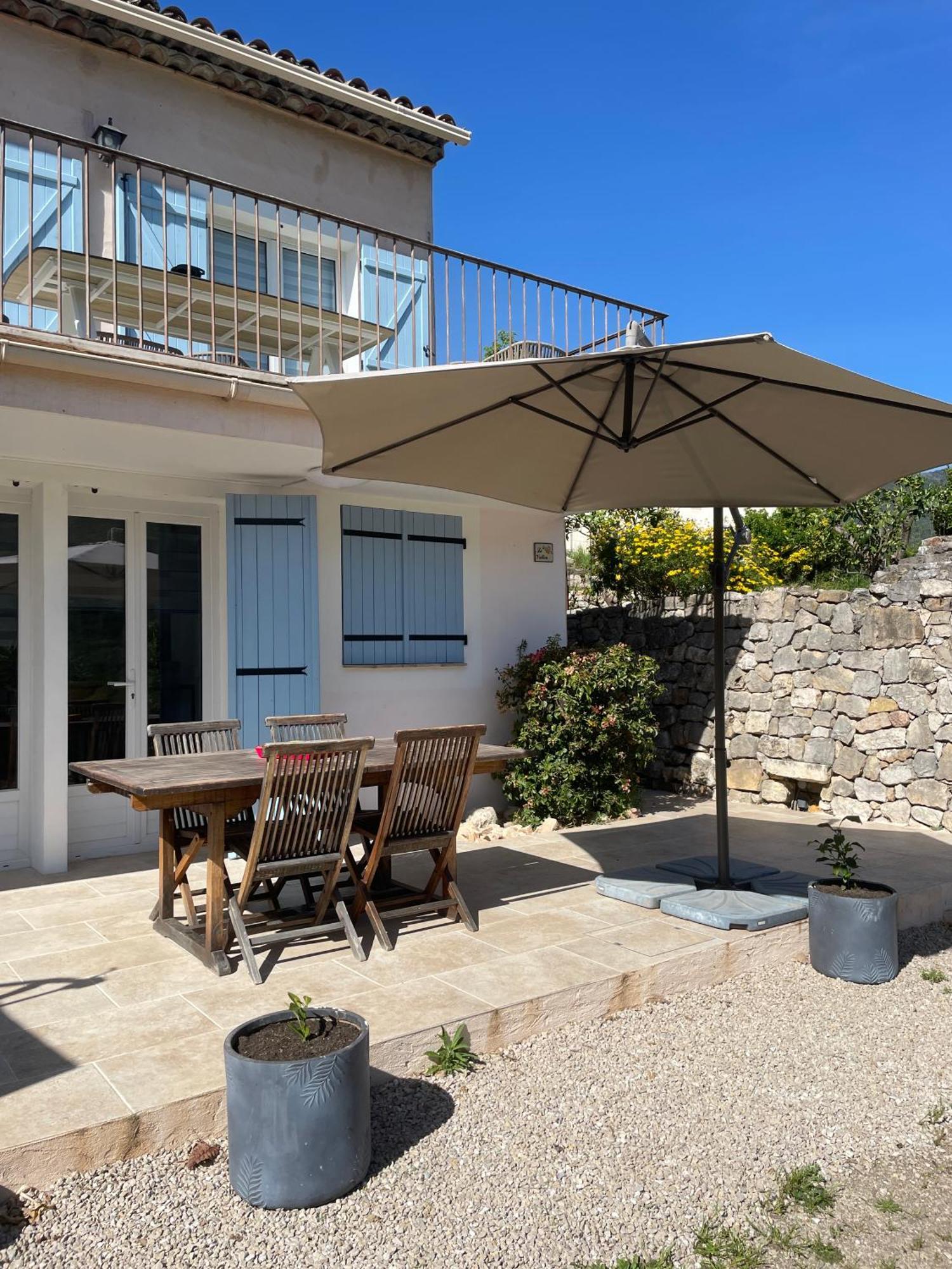 Luva D'Azur, Rez De Villa Le Riou - Le Vallon Le Bar-sur-Loup Exterior photo