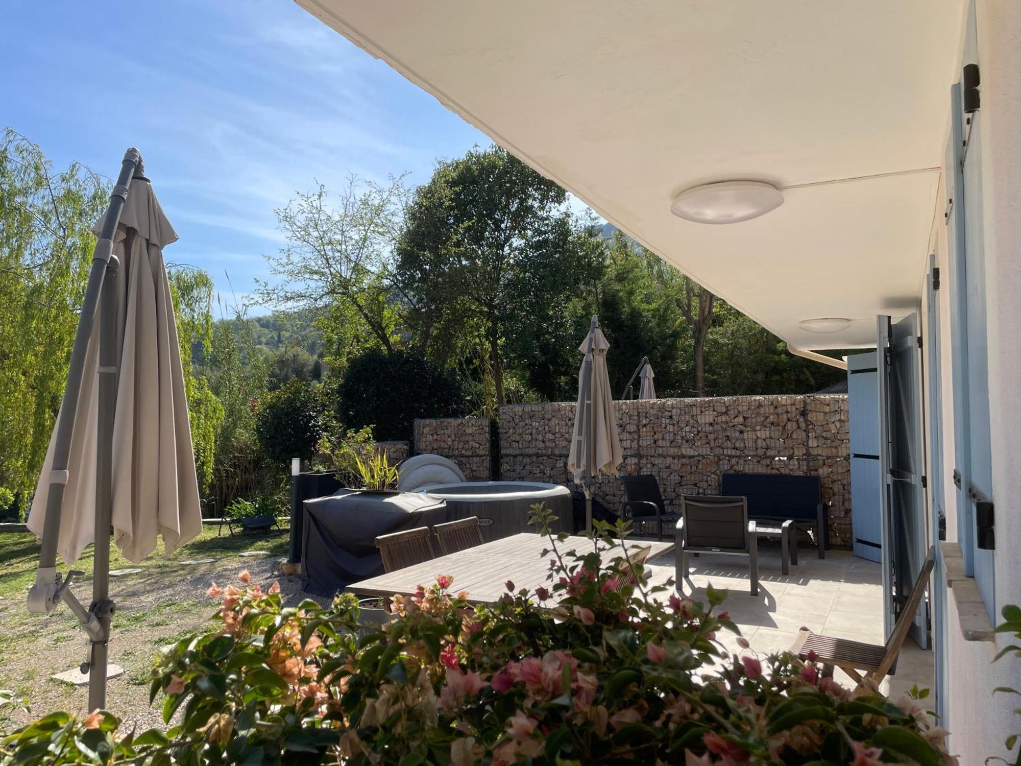 Luva D'Azur, Rez De Villa Le Riou - Le Vallon Le Bar-sur-Loup Exterior photo