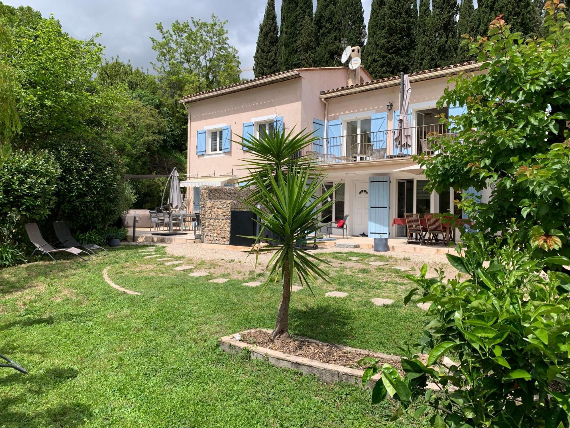 Luva D'Azur, Rez De Villa Le Riou - Le Vallon Le Bar-sur-Loup Exterior photo
